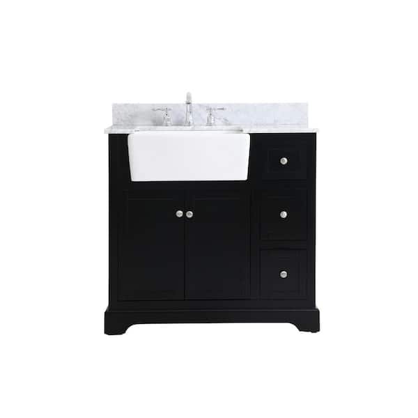 Unbranded Timeless Home 30 in. W x 19 in. D x 34 in. H Bath Vanity in Green with Ivory White Top