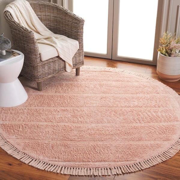 Pink - 6' Round - Area Rugs - The Home Depot