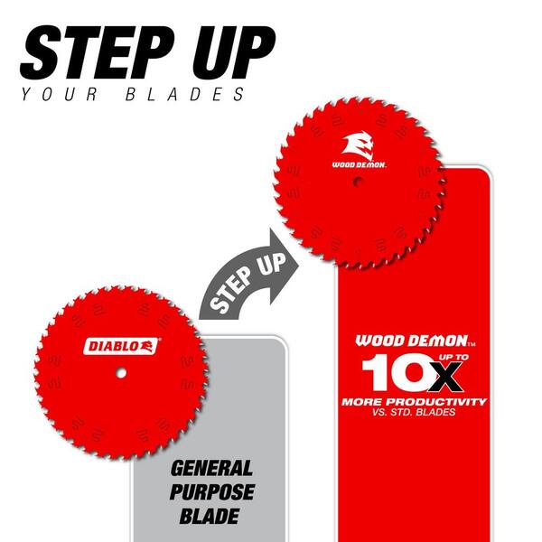 thumbnail image 2 of Diablo D1040W 10-1/4" X 40 Tooth ATB Bigfoot Saw Blade - Carbide Circular 2 of 3