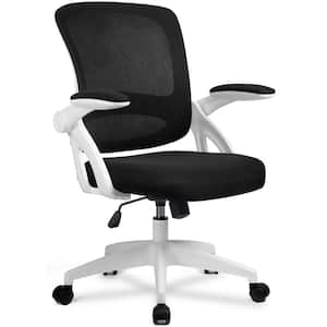 Office Chair Desk Chair with Adjustable Height and Lumbar Support White