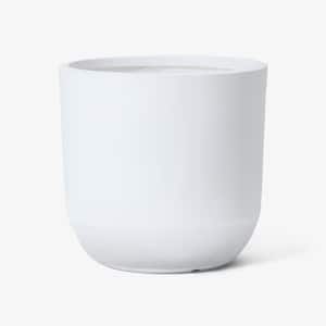 14.6 in. W x 13.8 in. H White Ceramic Individual Pot