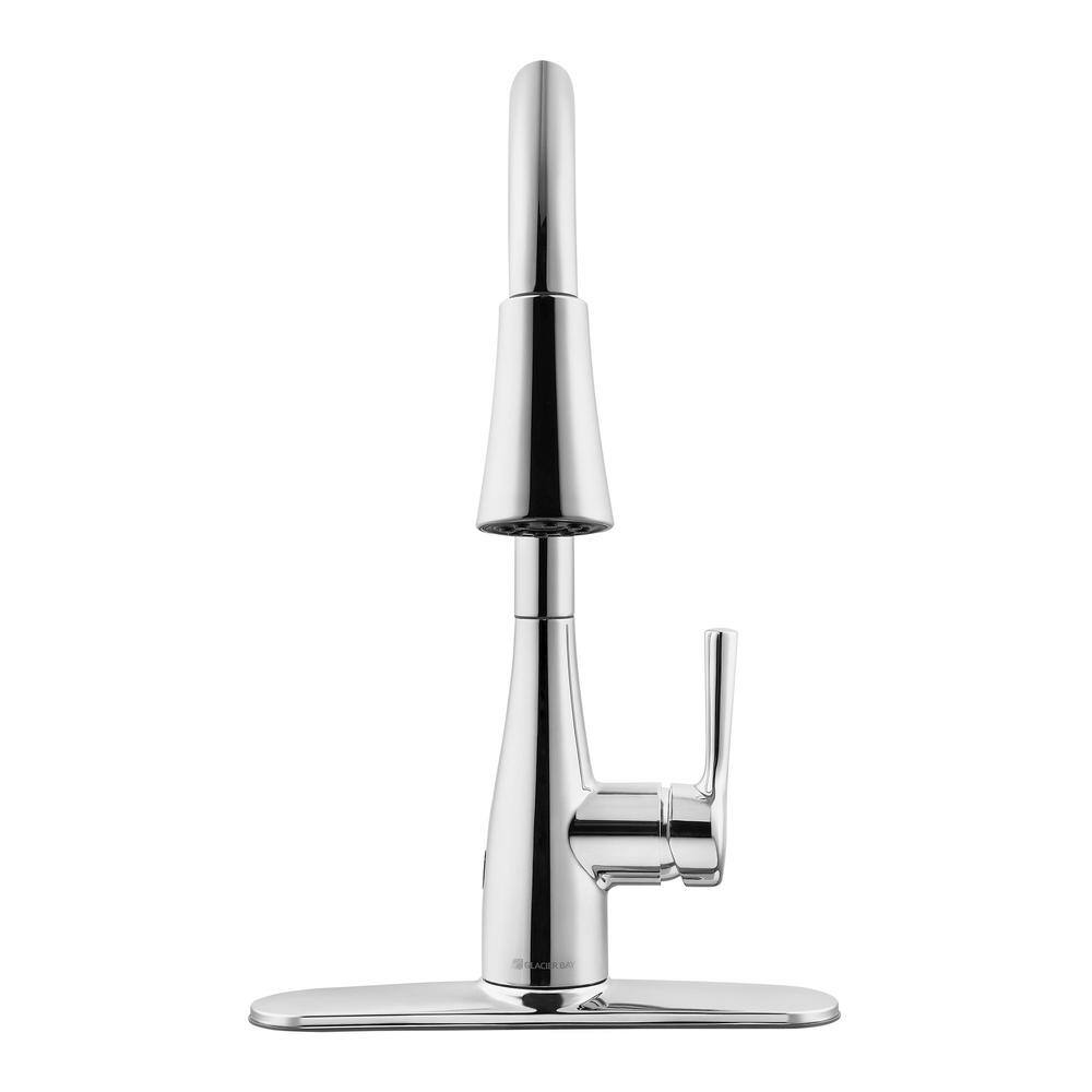 Sadira Chrome Touchless Single-Handle Pull-Down Kitchen Faucet