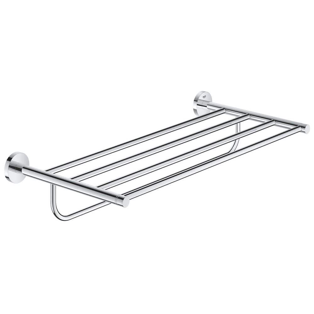 Essentials 22 in. Multi-Towel Rack in StarLight Chrome price history on PriceWatchPro