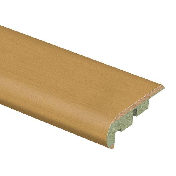 Zamma Beech Blocked 3/4 in. Thick x 2-1/8 in. Wide x 94 in. Length Laminate Stair Nose Molding