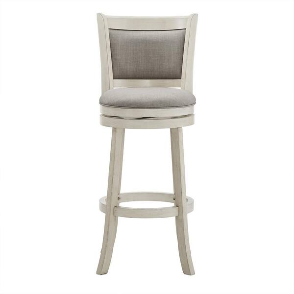 Leick home upholstered back on sale counter height stool