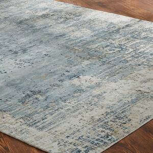 Blue Spa 7 ft. 6 in. x 9 ft. 6 in. Area Rug
