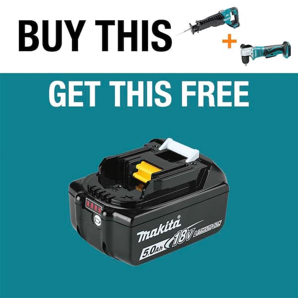 18V LXT Lithium-Ion Brushless Cordless Variable Speed Reciprocating Saw (Tool-Only) with 18V LXT 3/8 in. Angle Drill