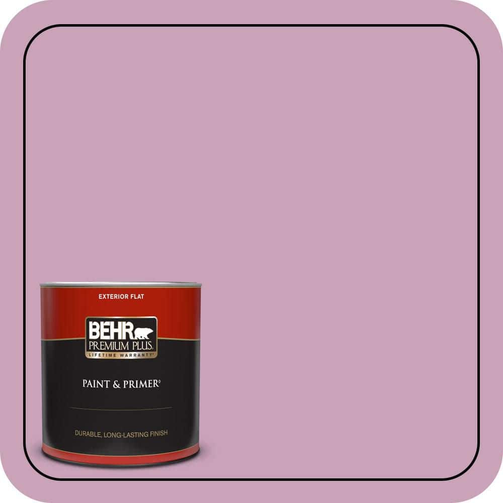 1 qt. #690D-4 Taste of Berry Flat Exterior Paint & Primer price history on PriceWatchPro