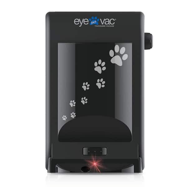 EyeVac Touchless Pet Vacuum in Black
