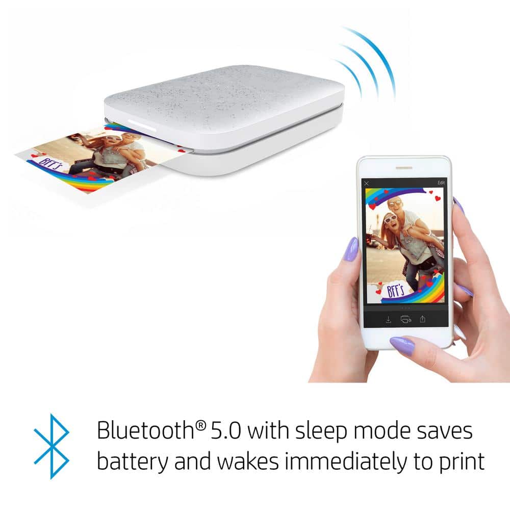 Luna Pearl Compact Wireless Bluetooth Photo Printer