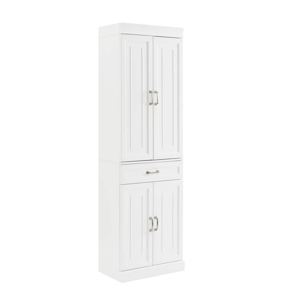 CROSLEY FURNITURE Stanton White Pantry KF33031WH - The Home Depot