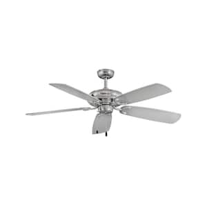 Grove 56 in. Indoor Brushed Nickel Ceiling Fan Pull Chain