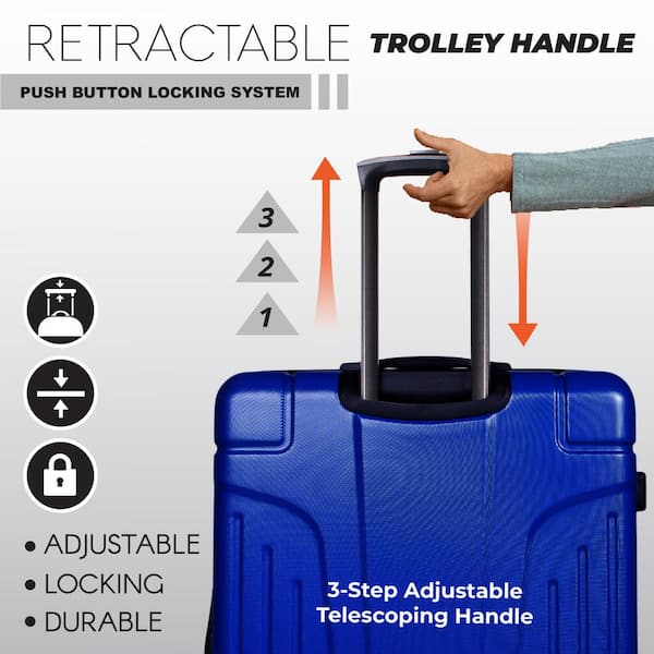 Tommy Bahama 4 Piece Lightweight Expandable Luggage Suitcase Set