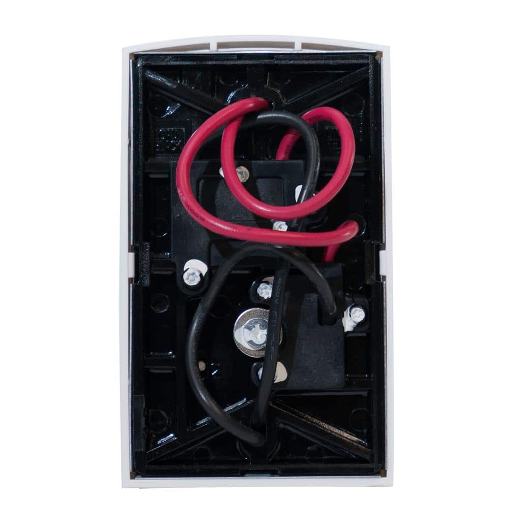 White Double Pole Mechanical Wall Thermostat for Electric Heaters