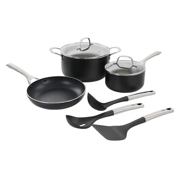 Mosta Aluminum Alloy Non-Stick Cookware Set, Pots and Pans - 8-Piece Set