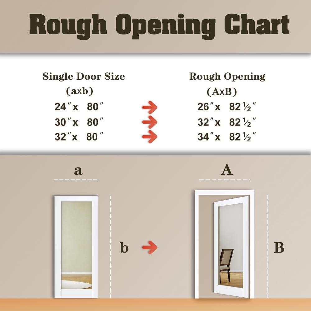 24 in x 80 in Natural Pine Interior Dutch Door with Frosted Glass