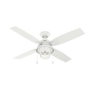 white farmhouse ceiling fan