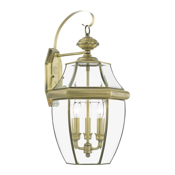 800-Lumen 50-Watt Antique Verdigris Line Voltage Hardwired Incandescent Landscape Flood Light