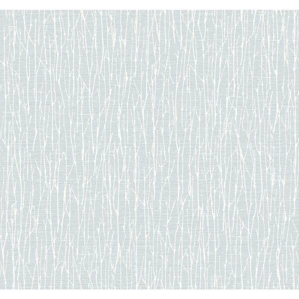 York Wallcoverings Grey Woodland Twigs Paper Unpasted Matte Wallpaper (27 in. x 27 ft.)