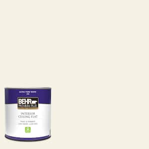 1 qt. #BWC-01 Simply White Ceiling Flat Interior Paint