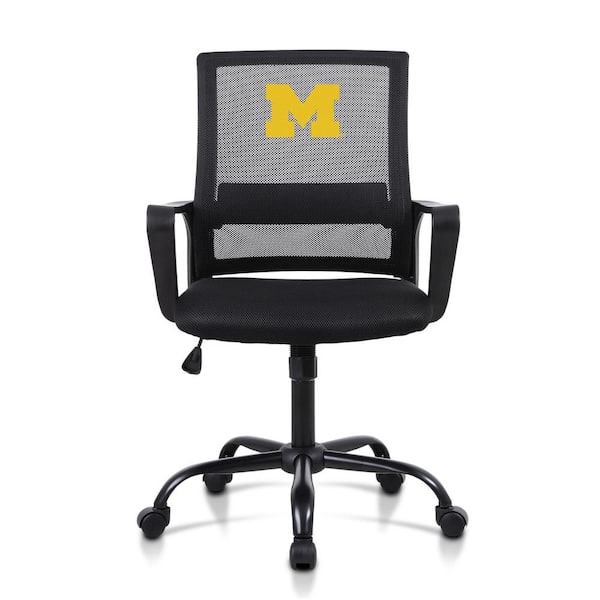 IMPERIAL University Of Michigan Black Mesh Task Chair