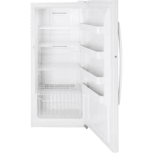 Garage Ready 14.1 cu. ft. Frost Free Defrost Upright Freezer in White