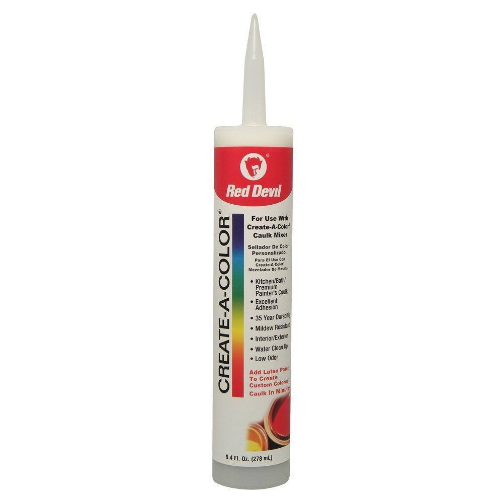 Red Devil 9 4 Oz Create A Color Multi Purpose Caulk 0409 The Home Depot