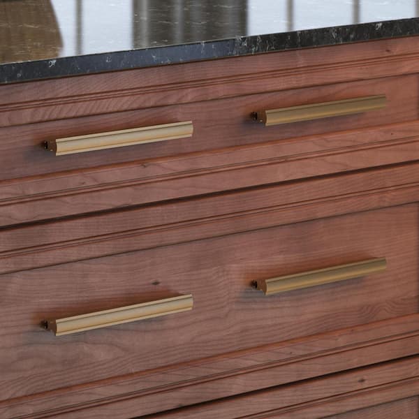 5-Pack Classic Curve Adjusta-Pull Adjustable 2 to 8-13/16 in. (51-224mm) Classic Champagne Bronze Cabinet Drawer Pulls