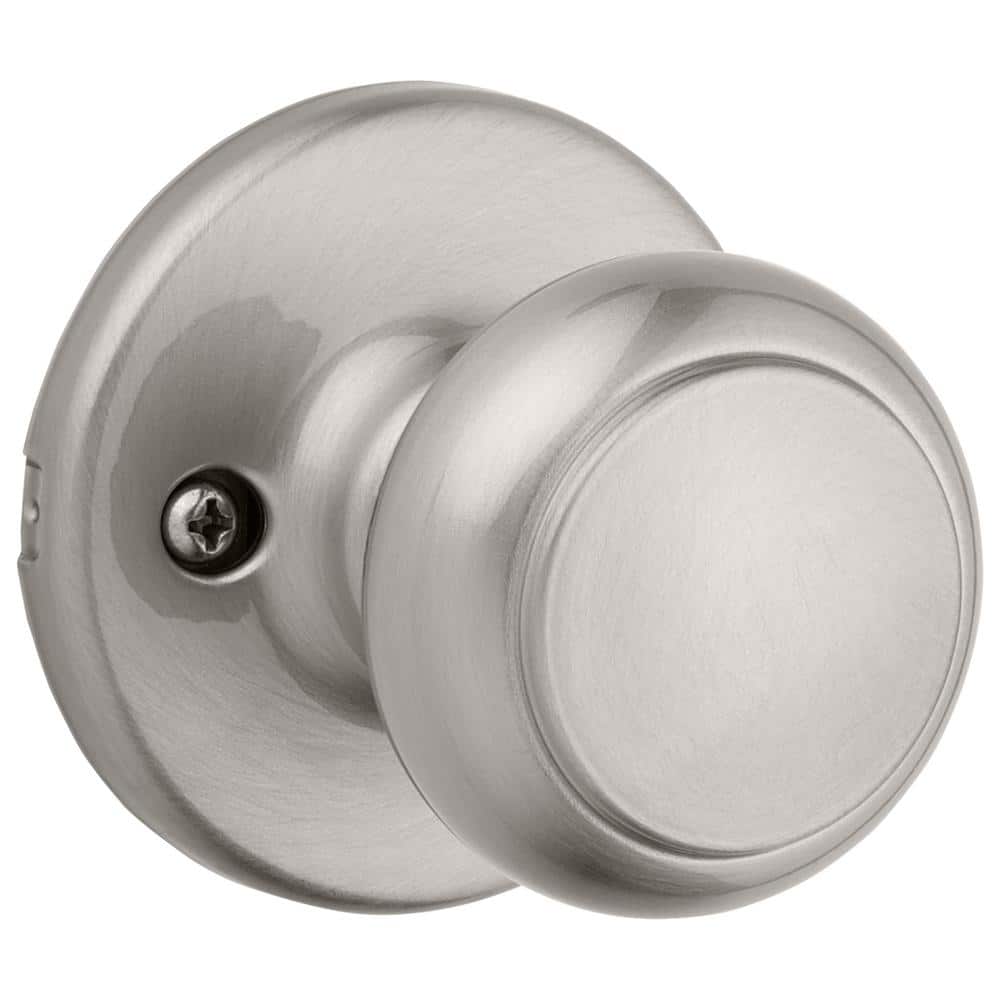 Cove Satin Nickel Half-Dummy Door Knob Featuring Microban Antimicrobial Technology price history on PriceWatchPro