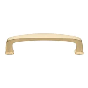 3-3/4 in. (57.15 mm) Center-to-Center Champagne Gold Deco Bar Pull (10-Pack )
