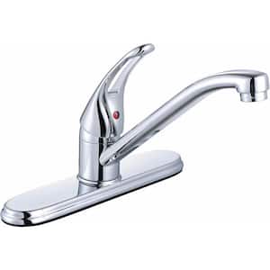 Bayview Single-Handle Standard Kitchen Faucet without Side Sprayer in Chrome