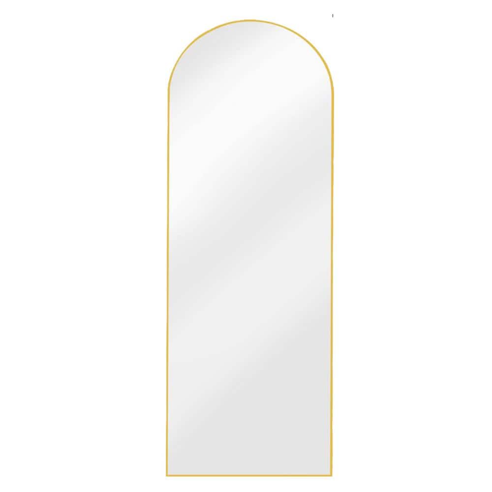 21 in. W x 64 in. H Arched Aluminum Framed Wall Mount or Floor-standing Mod