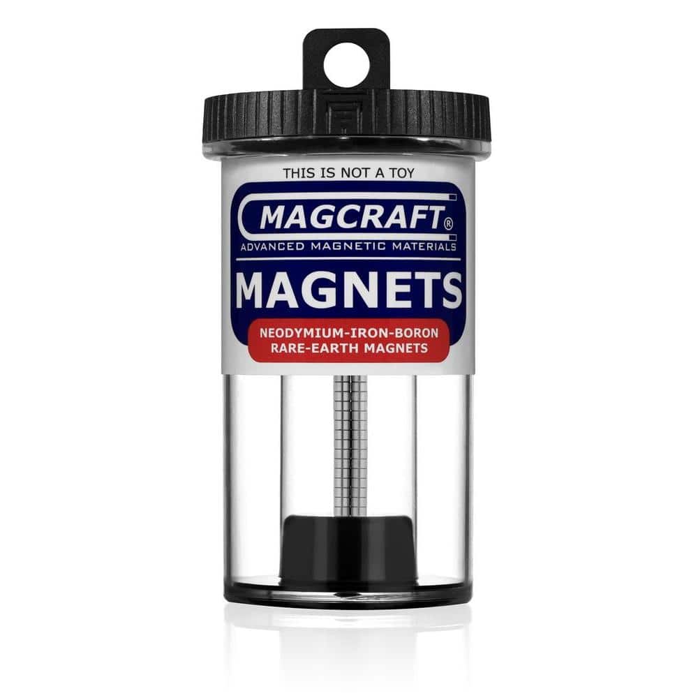 Magcraft Rare Earth Magnets: Disc - 1/8 x 1/16 (100)