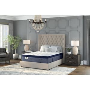 Passions Caison King Firm 17 in. Euro Pillow Top Hybrid Mattress