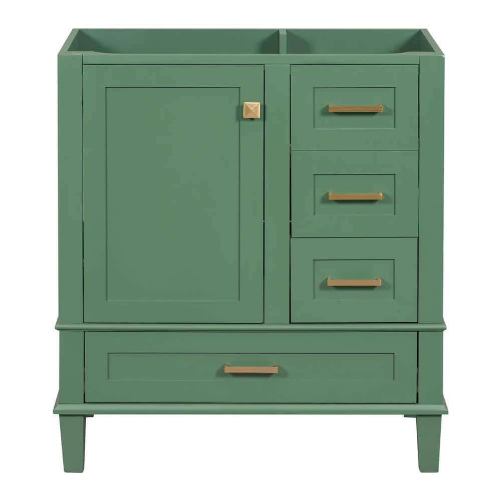30 in. W x 18 in. D x 34 in. H Bath Vanity Cabinet without Top with a Soft 