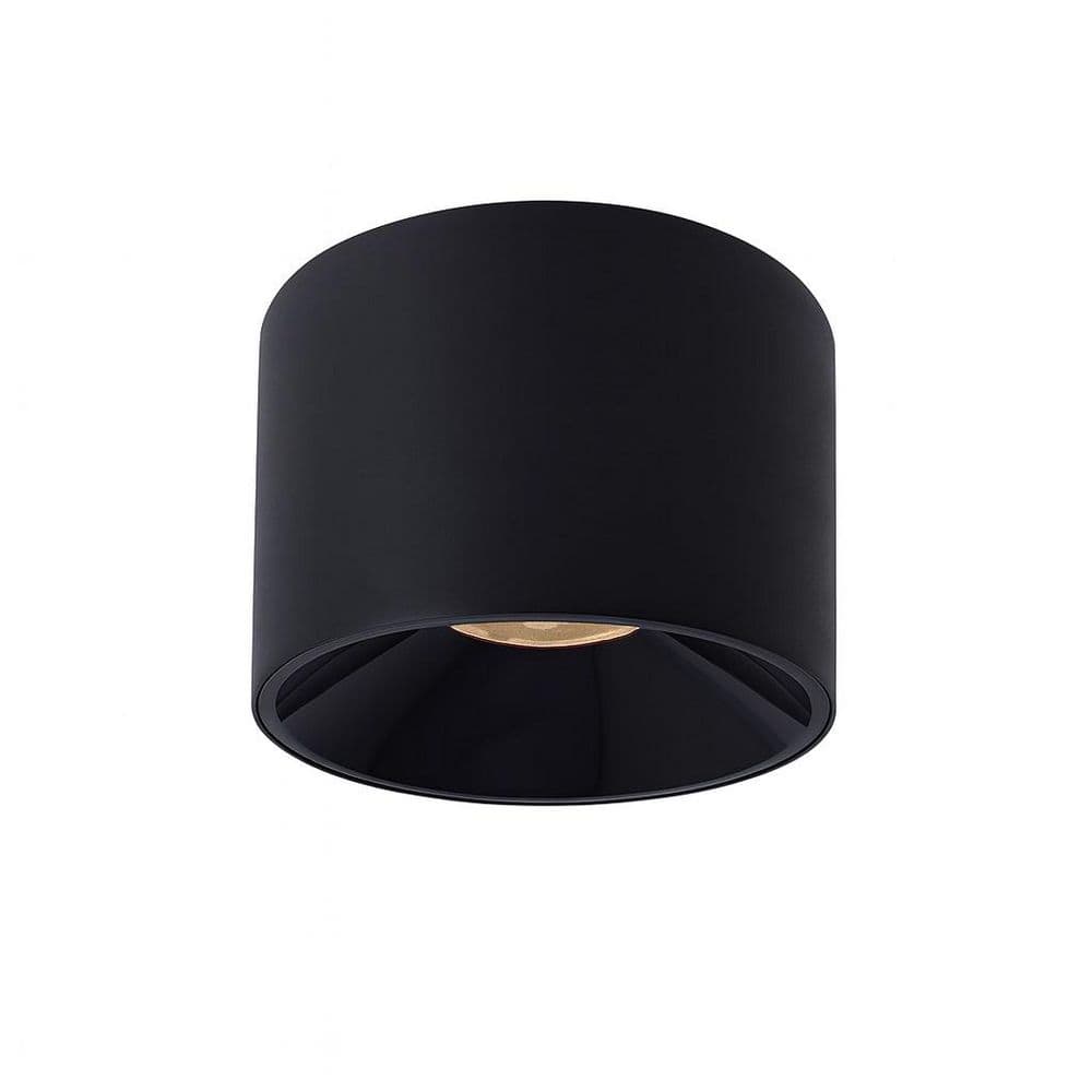 4.72 in. Matte Black Aluminum LED Ceiling Spot Light-Dimmable Modern Flush Mount Fixture for Living Room, Hallway price history on PriceWatchPro