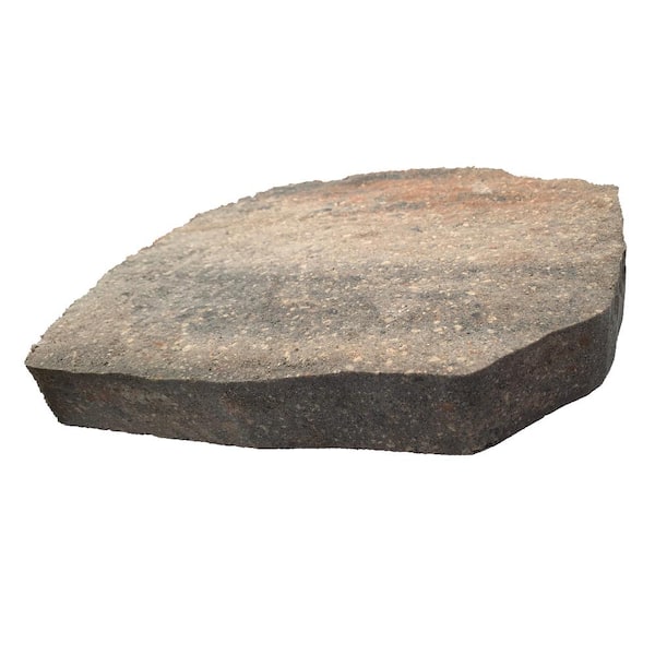Oldcastle Epic Stone 15.75 in. x 13.78 in. x 2 in. Napoli Irregular Concrete Step Stone (84- Piece Pallet)