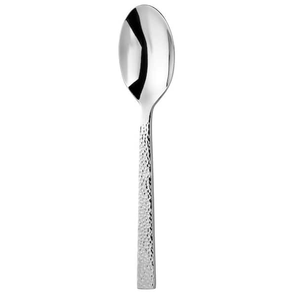 Chef's Table Hammered 18/0 Stainless Steel Teaspoons (Set of 12)