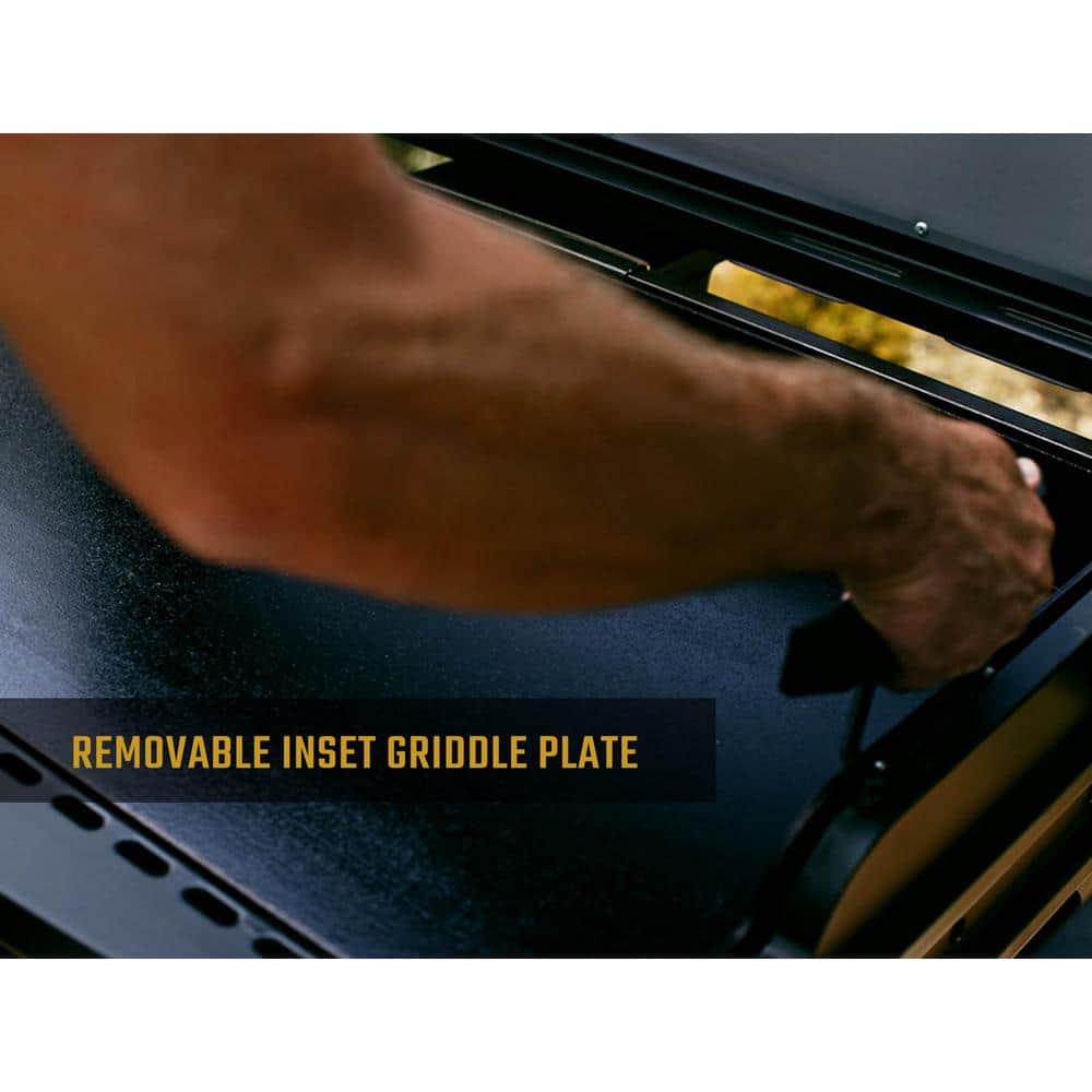 Elite 1-Burner Stainless Steel Propane Gas Griddle