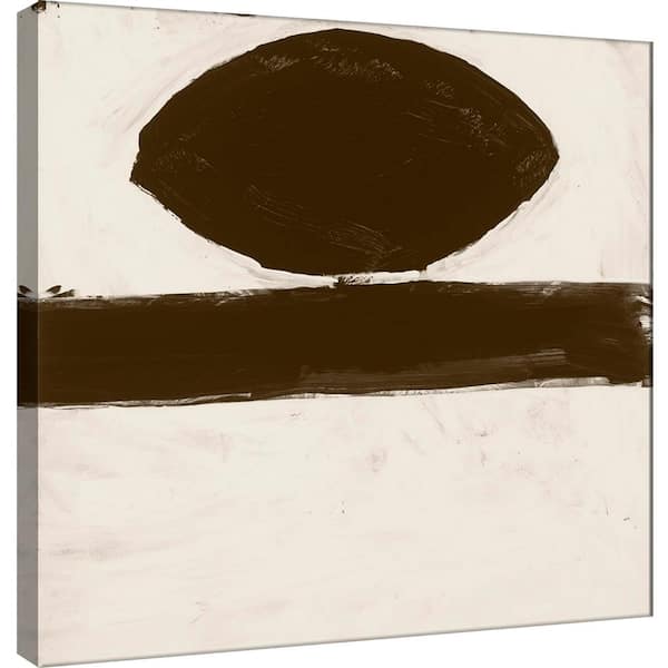 PTM Images 15 in. x 15 in. ''Sepia O'' Printed Canvas Wall Art