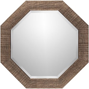 Medium Irregular Natural Classic Mirror (24 in. H x 24 in. W)