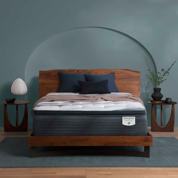 Harmony Lux Coral Island King Plush 15.75 in. Mattress