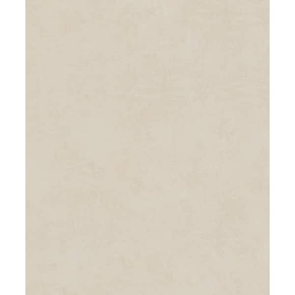 Unbranded Worn Leather Texture Beige Matte Finish Vinyl on Non-Woven Non-Pasted Wallpaper Roll