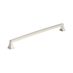 Mulholland 12-5/8 in. (320mm) Traditional Satin Nickel Arch Cabinet Pull