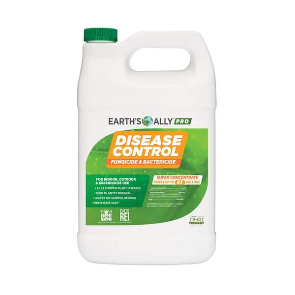 1 Gal. Disease Control Concentrate Fungicide and Bactericide for Orchards, Food Crops, Ornamentals, Lawn