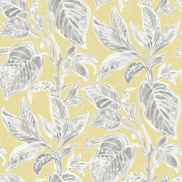 Chesapeake Mangrove Yellow BoTanical Paper Strippable Roll (Covers 56.4 sq. ft.)