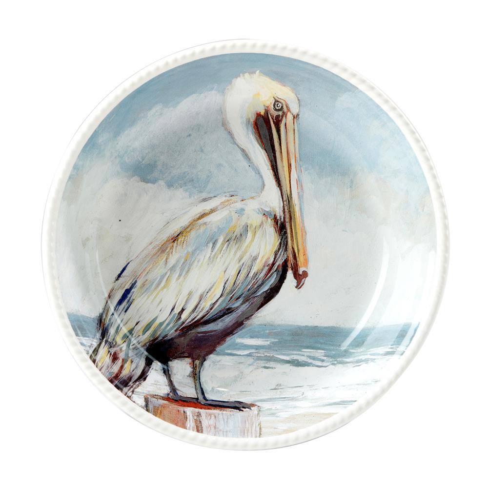 Shorebirds Ceramic 40 oz. Soup and Cereal Bowls Set of 4