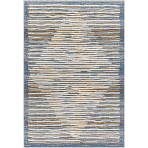 Valet Blue Doormat 2 ft. x 3 ft. Indoor Area Rug