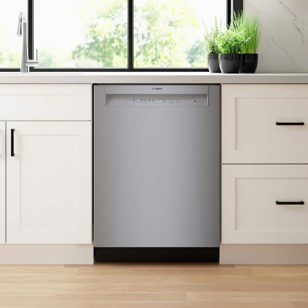 24" Stainless Steel Front Control Built-In Dishwasher
