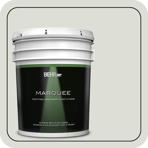BEHR MARQUEE 5 gal. #ECC-48-2 Gulf Breeze Semi-Gloss Enamel Exterior Paint & Primer